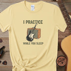 Printify T-Shirt Banana / S I Practice While You Sleep - Premium Tee