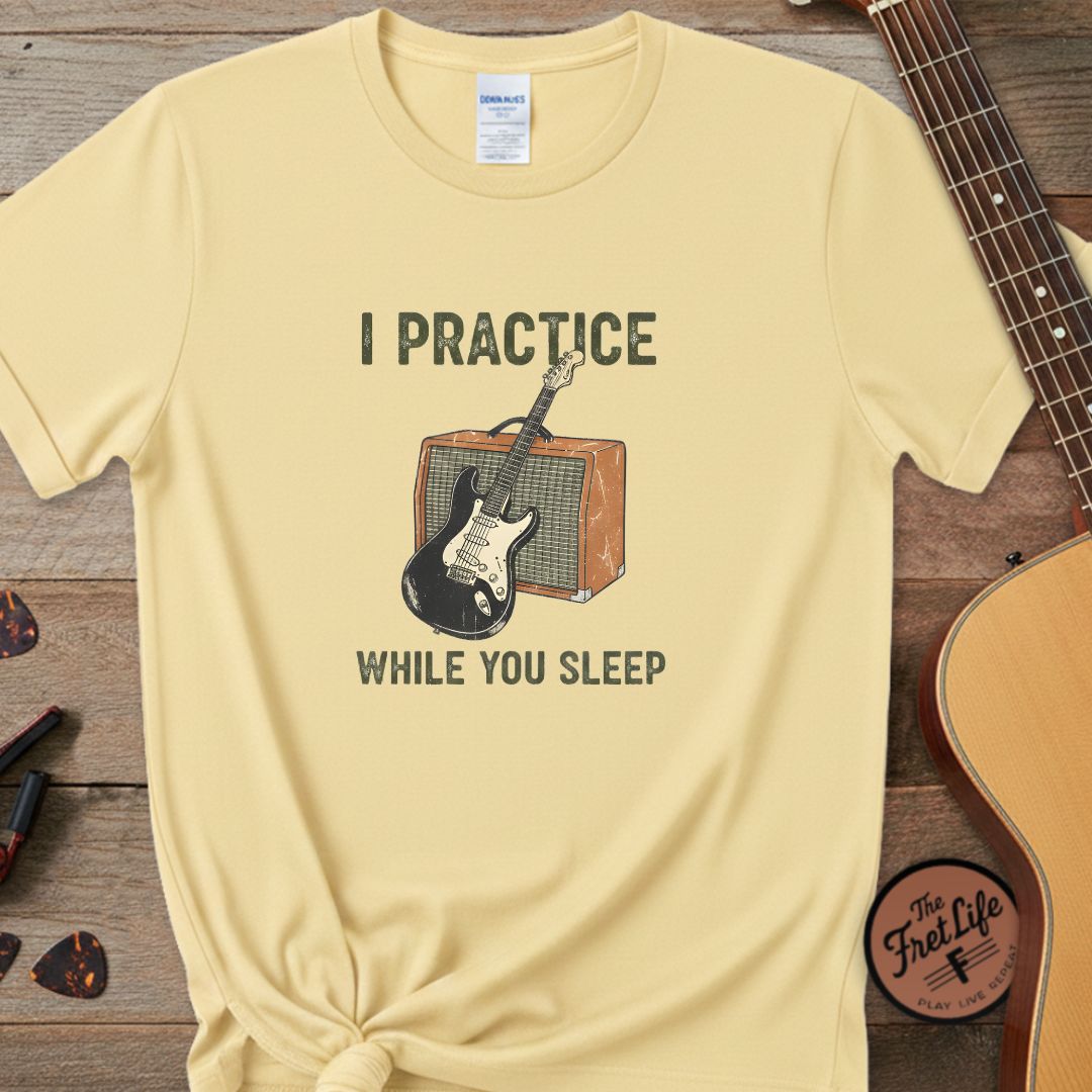 Printify T-Shirt Banana / S I Practice While You Sleep - Premium Tee