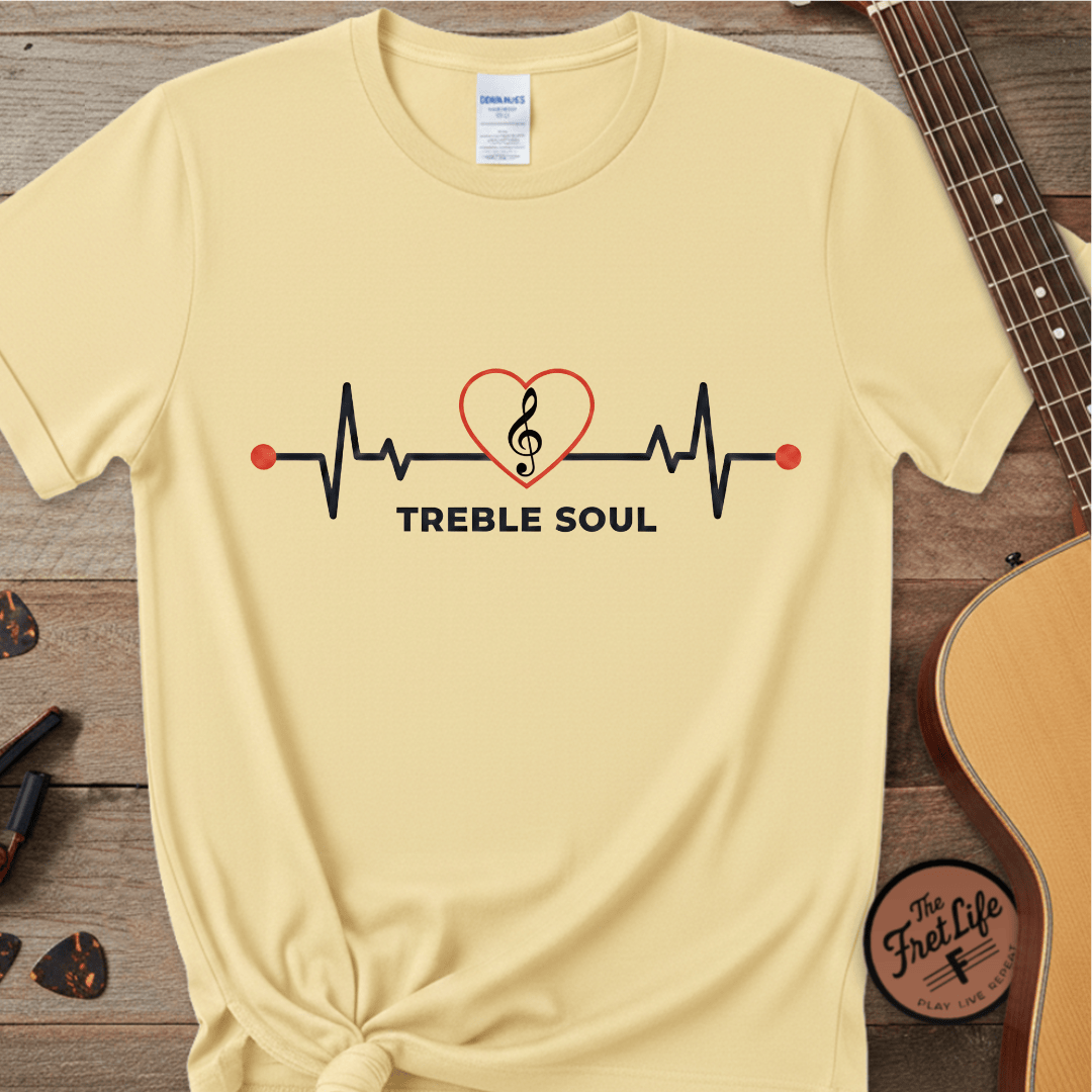 Printify T-Shirt Banana / S Treble Soul Premium Graphic Tee