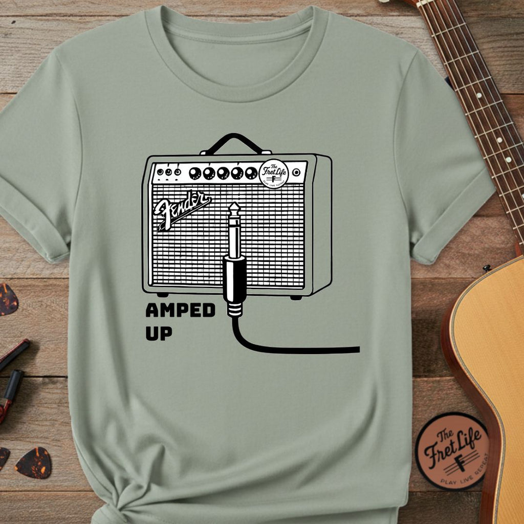 Printify T-Shirt Bay / S Amped Up T-Shirt