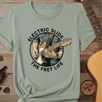 Printify T-Shirt Bay / S Electric Slide: The Soulful Glide Tee