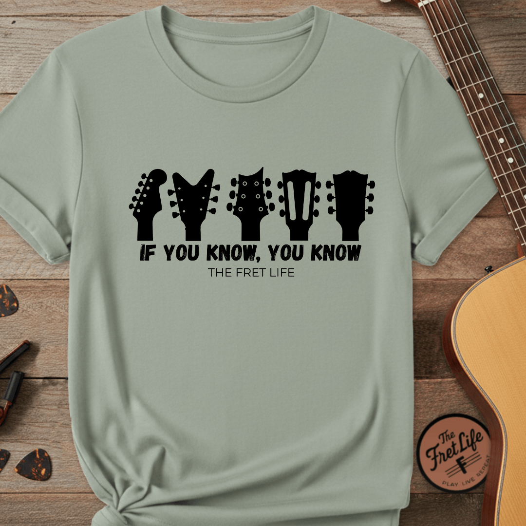 Printify T-Shirt Bay / S If You Know, You Know – The Ultimate Headstock TributeTee