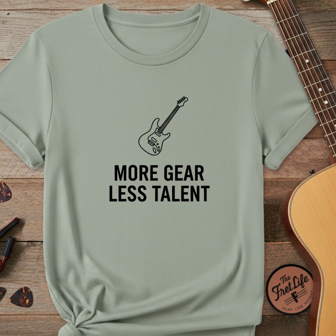Printify T-Shirt Bay / S "More Gear, Less Talent" Premium Tee