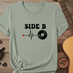 Printify T-Shirt Bay / S Side B Deep Groove Graphic Tee