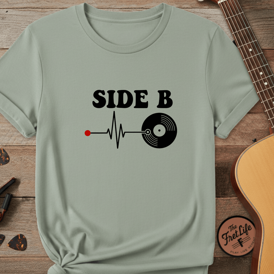 Printify T-Shirt Bay / S Side B Deep Groove Graphic Tee