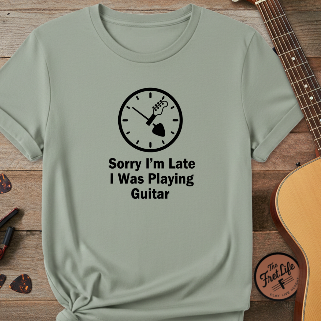 Printify T-Shirt Bay / S "Sorry I'm Late" Premium Tee