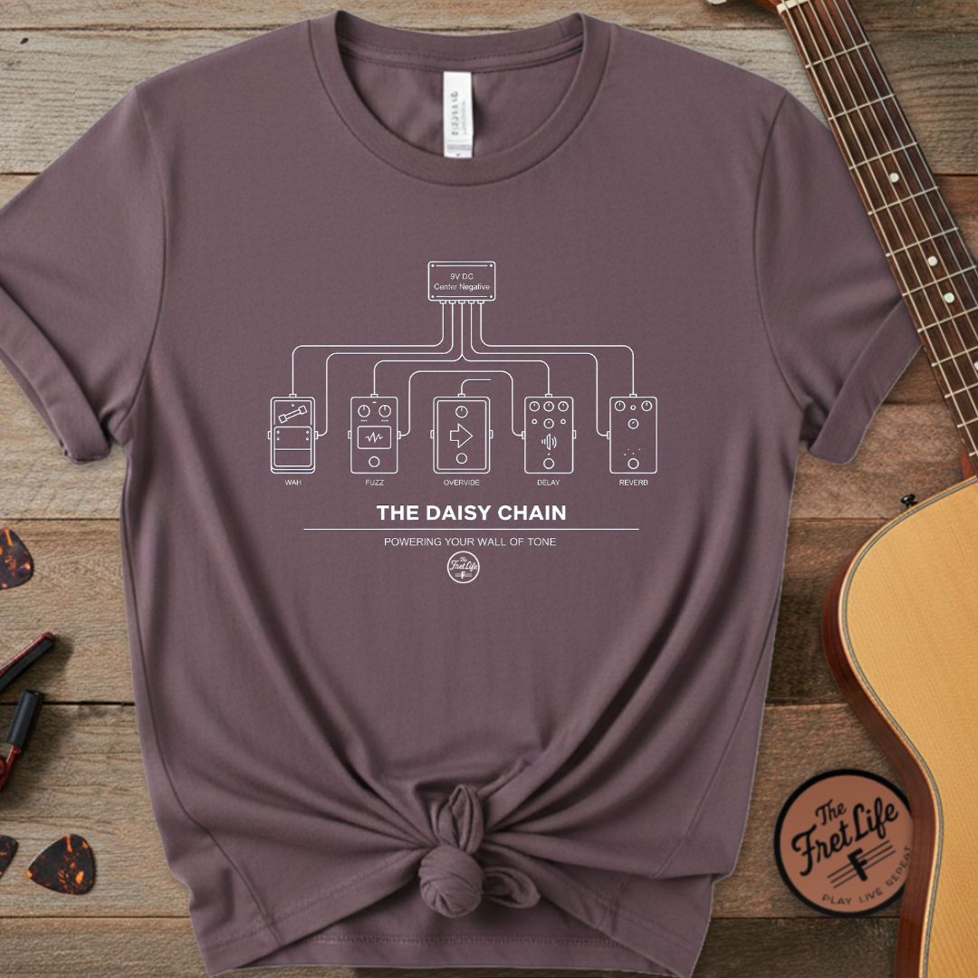 Printify T-Shirt Berry / M The Daisy Chain: Powering Your Wall of Tone T-Shirt