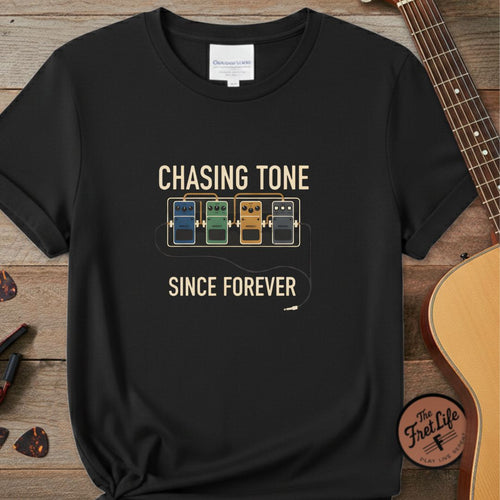 Printify T-Shirt Black / S Chasing Tone Since Forever | Premium Tee