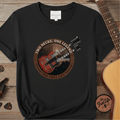 Printify T-Shirt Black / S Double Neck T-Shirt | LZ Guitar Legend Tee