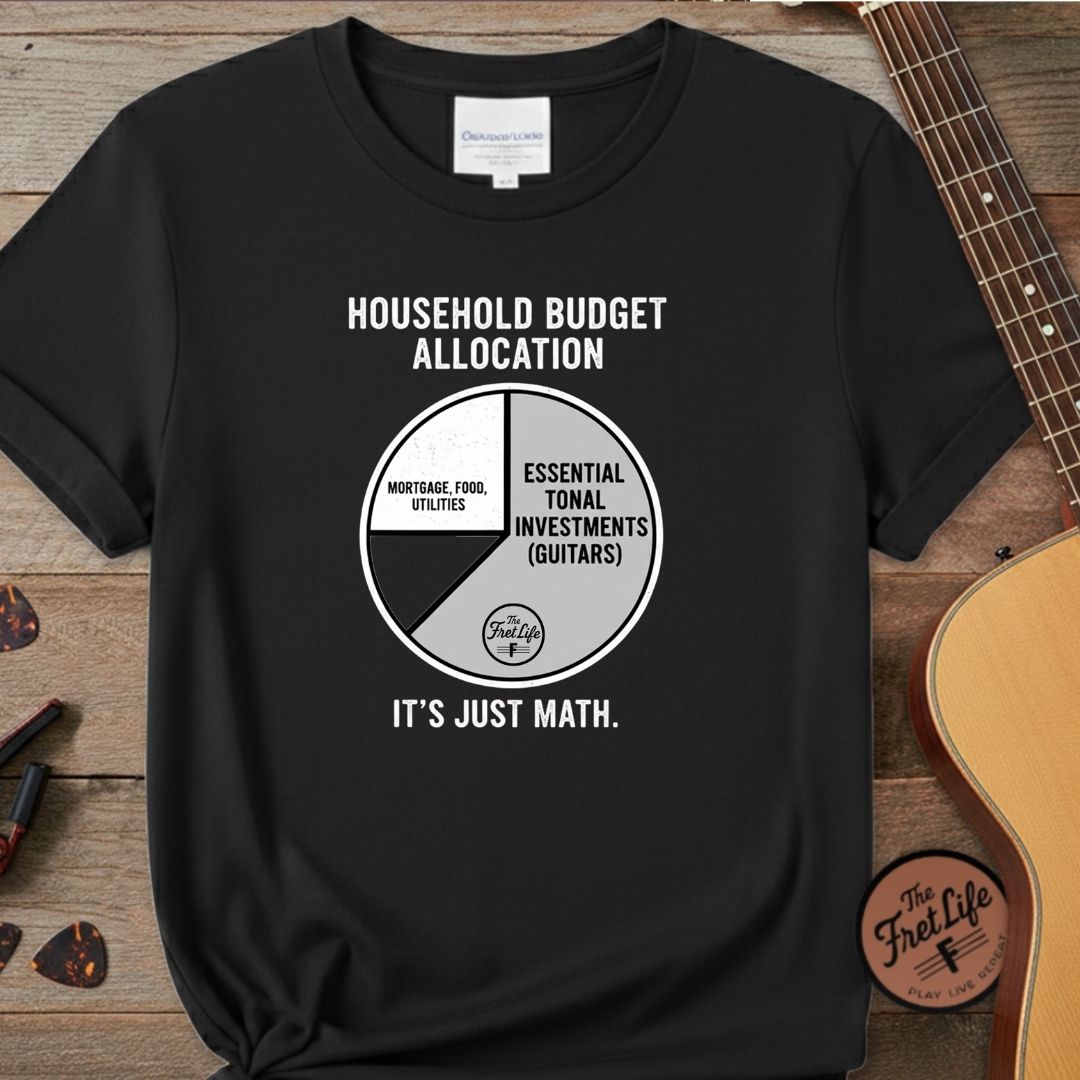 Printify T-Shirt Black / S Household Budget Allocation: It’s Just Math Premium T-Shirt