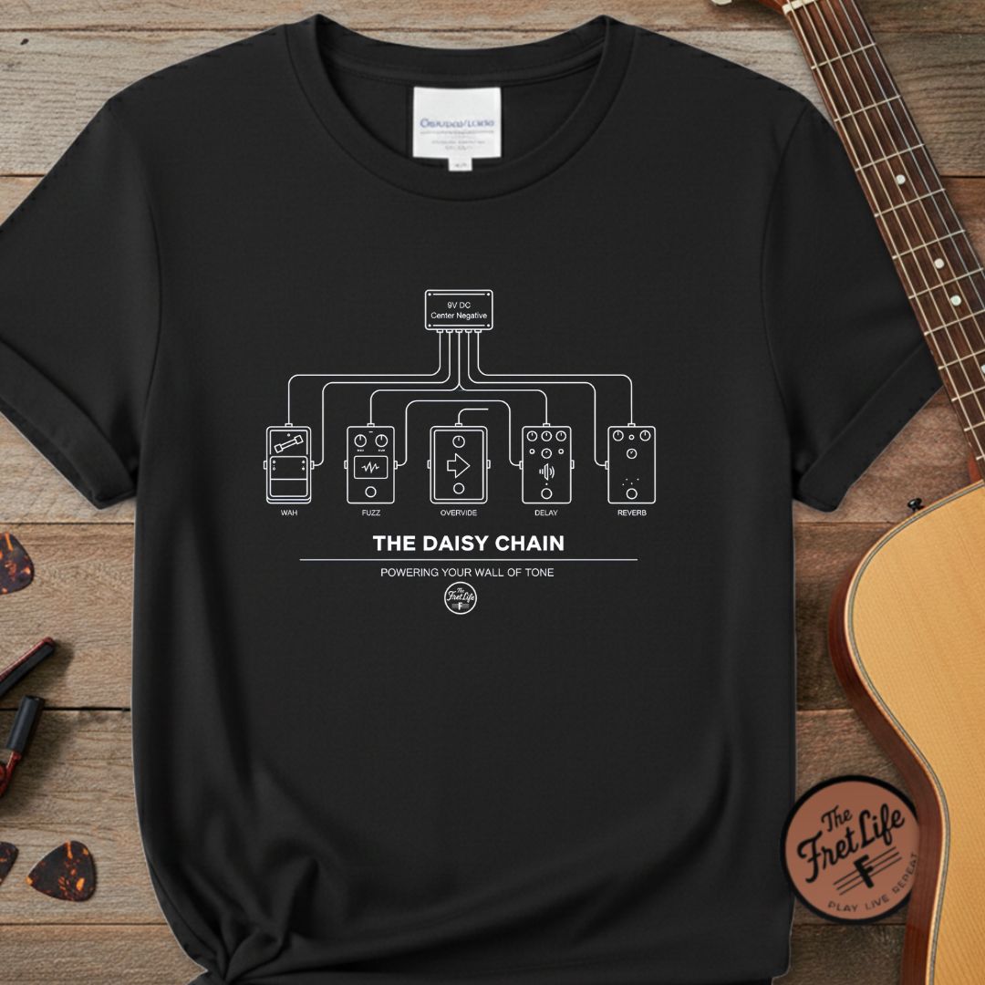 Printify T-Shirt Black / S The Daisy Chain: Powering Your Wall of Tone T-Shirt