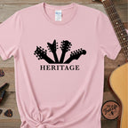Printify T-Shirt Blossom / S Fret Life Heritage: Vintage Headstock Aesthetic T-Shirt