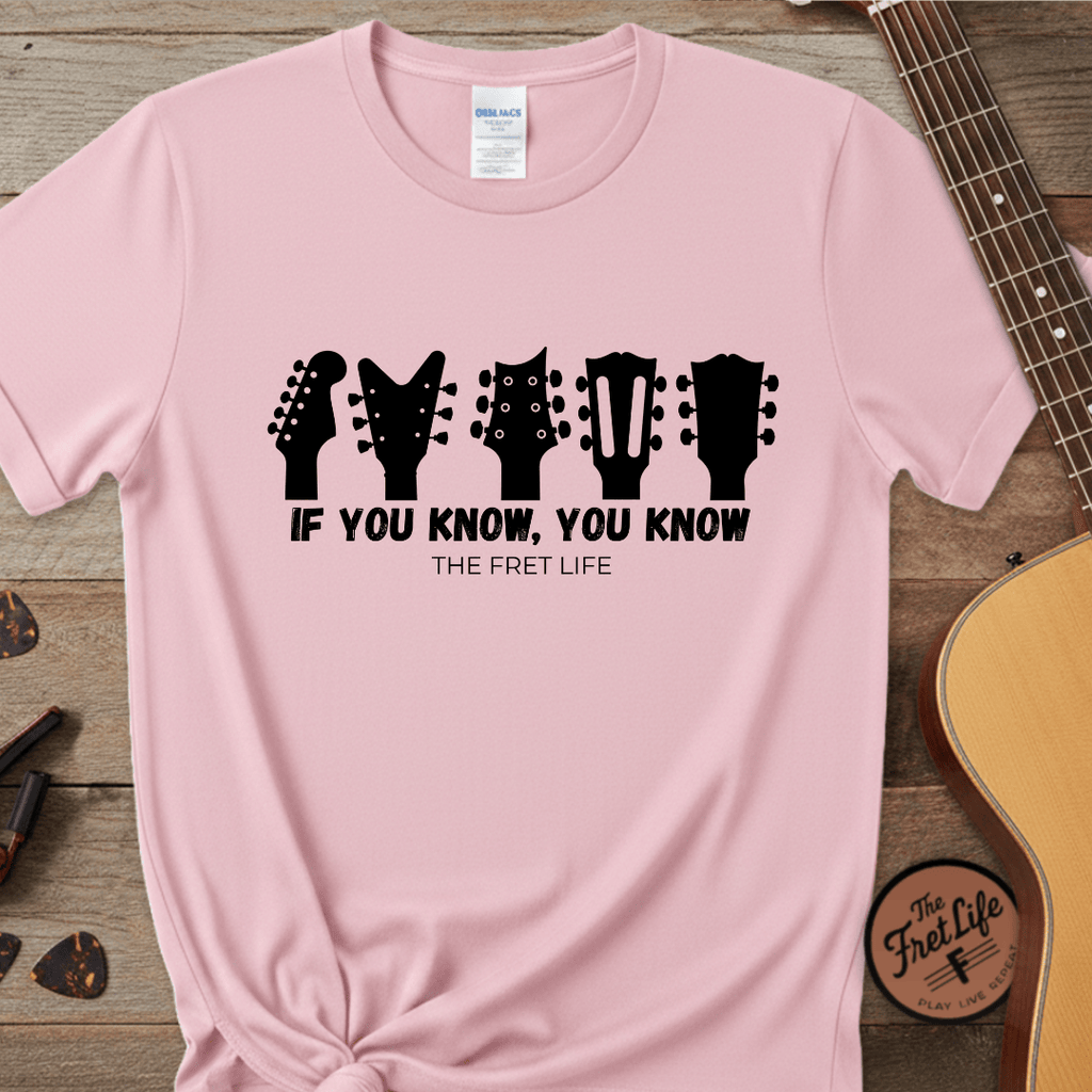 Printify T-Shirt Blossom / S If You Know, You Know – The Ultimate Headstock TributeTee