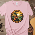 Printify T-Shirt Blossom / S Positive Vibrations - The Fret Life Reggae Tee
