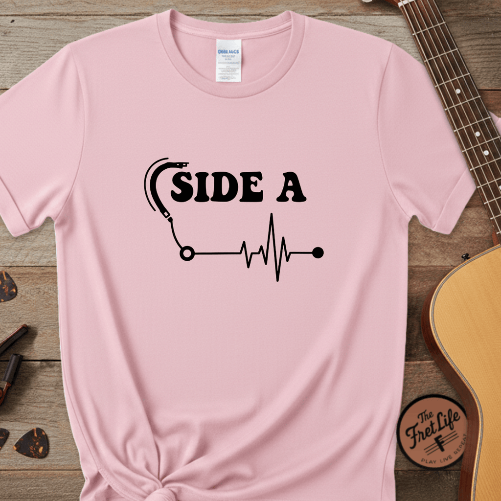 Printify T-Shirt Blossom / S Side A Vinyl Pulse Graphic Tee