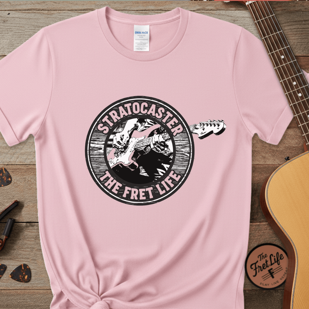 Printify T-Shirt Blossom / S The Stratocaster Tee: Wear your passion