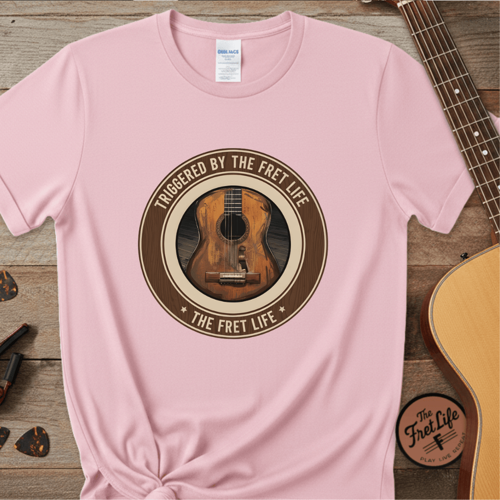 Printify T-Shirt Blossom / S Triggered By The Fret Life T-Shirt | Willie Apparel