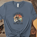 Printify T-Shirt Blue Jean / S Fender Bender: The Fret Life T-Shirt (Vintage Rocker Edition)