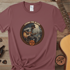Printify T-Shirt Brick / S Living The Blues - Fret Life Edition Tee