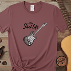Printify T-Shirt Brick / S Music Lover Fender Stratocaster T-Shirt