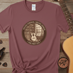 Printify T-Shirt Brick / S Nylon Strings, Grand Design: The Classical Guitar Tee