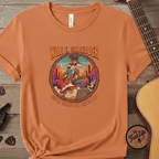 Printify T-Shirt Burnt Orange / S Wile E Shredder Desert Guitar - Graphic T-Shirt