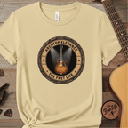 Printify T-Shirt Butter / S Archtop Elegance Tee | Jazz Guitar Big Band Blues Fan Shirt