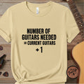 Printify T-Shirt Butter / S "Guitar Math: N+1" Premium Tee