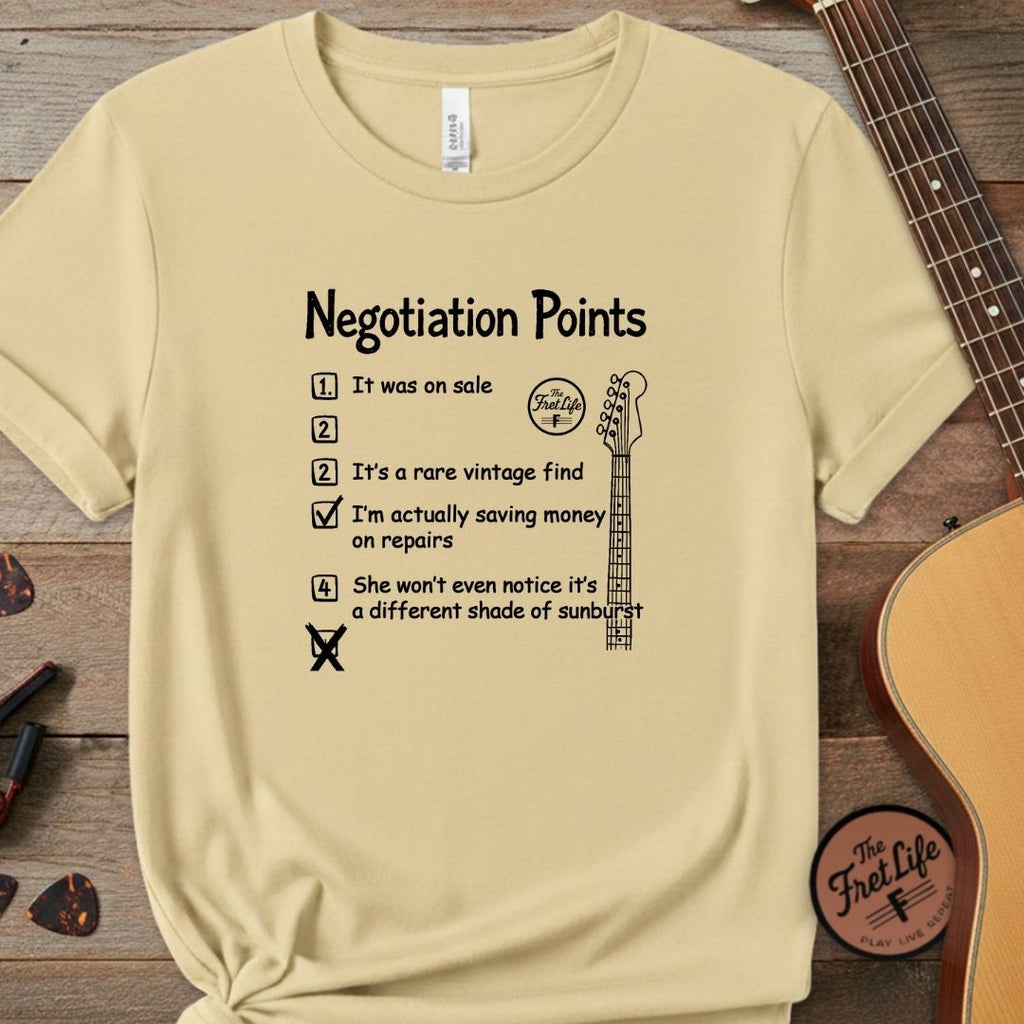 Printify T-Shirt Butter / S Negotiation Points: The Gear Acquisition Checklist T-Shirt