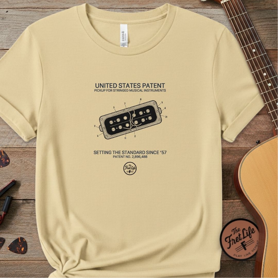 Printify T-Shirt Butter / S The Golden Era: 1957 Pickup Patent T-Shirt