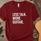Printify T-Shirt Chili / S Less Talk. More Guitar. | Premium T-Shirt