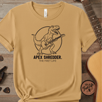 Printify T-Shirt Citrus / S Apex Shredder – The King of the Fretboard Tee