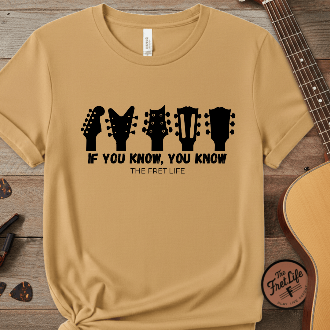Printify T-Shirt Citrus / S If You Know, You Know – The Ultimate Headstock TributeTee