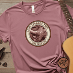 Printify T-Shirt Crimson / S Long Strange Trip T-Shirt | Jerry Garcia Grateful Dead Guitar Tee