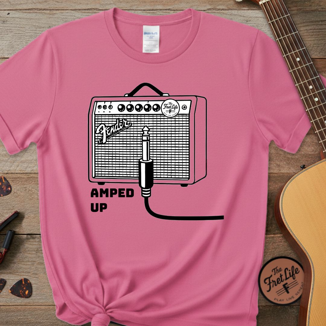 Printify T-Shirt Crunchberry / S Amped Up T-Shirt