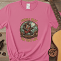 Printify T-Shirt Crunchberry / S Jungle Beat: The Gorilla Guitarist Tee