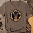 Printify T-Shirt Espresso / S Archtop Elegance Tee | Jazz Guitar Big Band Blues Fan Shirt