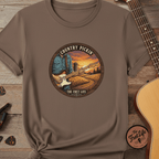 Printify T-Shirt Espresso / S Country Pickin' Guitar T-Shirt