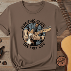 Printify T-Shirt Espresso / S Electric Slide: The Soulful Glide Tee