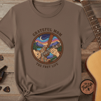 Printify T-Shirt Espresso / S Grateful Mom: Night Jam Fret Life T-Shirt