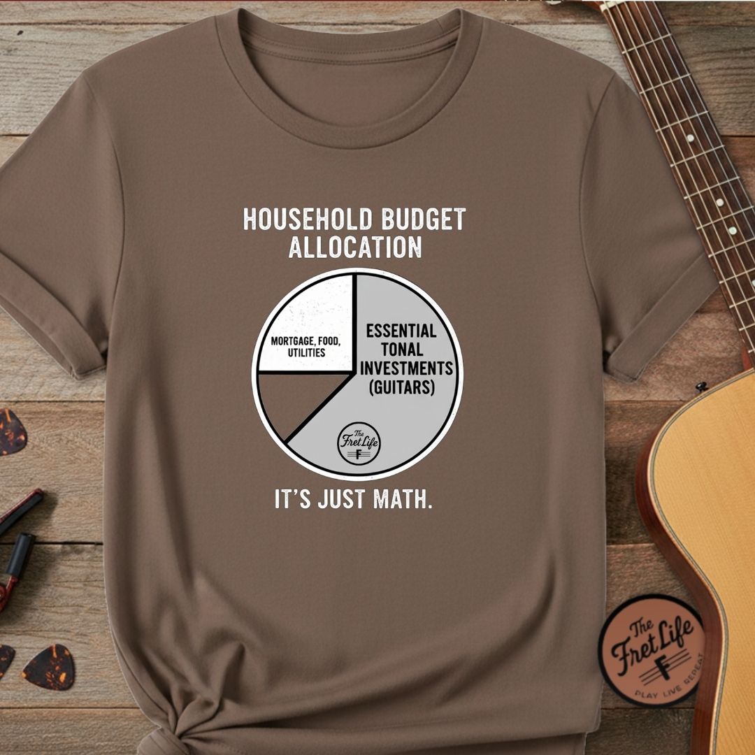 Printify T-Shirt Espresso / S Household Budget Allocation: It’s Just Math Premium T-Shirt