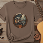 Printify T-Shirt Espresso / S Living The Blues - Fret Life Edition Tee
