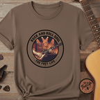 Printify T-Shirt Espresso / S Rock and Roll Soul: The Fret Life Stage Tee