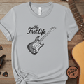 Printify T-Shirt Granite / S Music Lover Fender Stratocaster T-Shirt