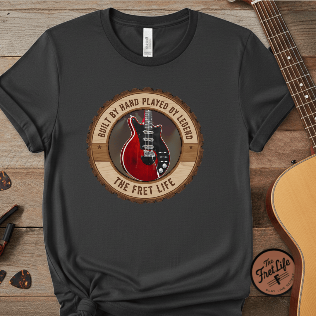 Printify T-Shirt Graphite / S Red Special T-Shirt | BM Guitar Legend Fan Tee