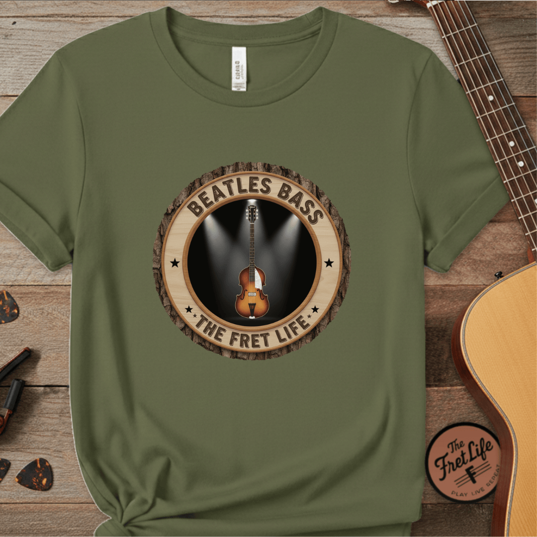 Printify T-Shirt Hemp / S Beatles Bass Tee | Hofner Violin Bass PM Fan Shirt