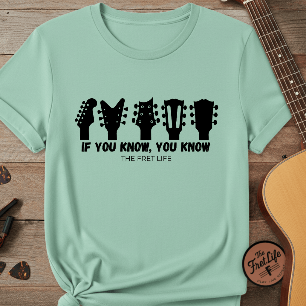Printify T-Shirt Island Reef / S If You Know, You Know – The Ultimate Headstock TributeTee