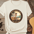 Printify T-Shirt Ivory / S Bossa Nova Beat - Sunshine Fret Life Tee