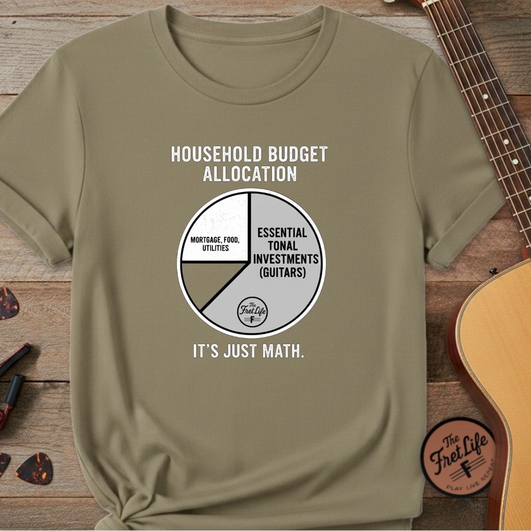 Printify T-Shirt Khaki / S Household Budget Allocation: It’s Just Math Premium T-Shirt