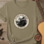 Printify T-Shirt Khaki / S Lucille Blues T-Shirt | BBK's ES-355 Guitar Fan Tee
